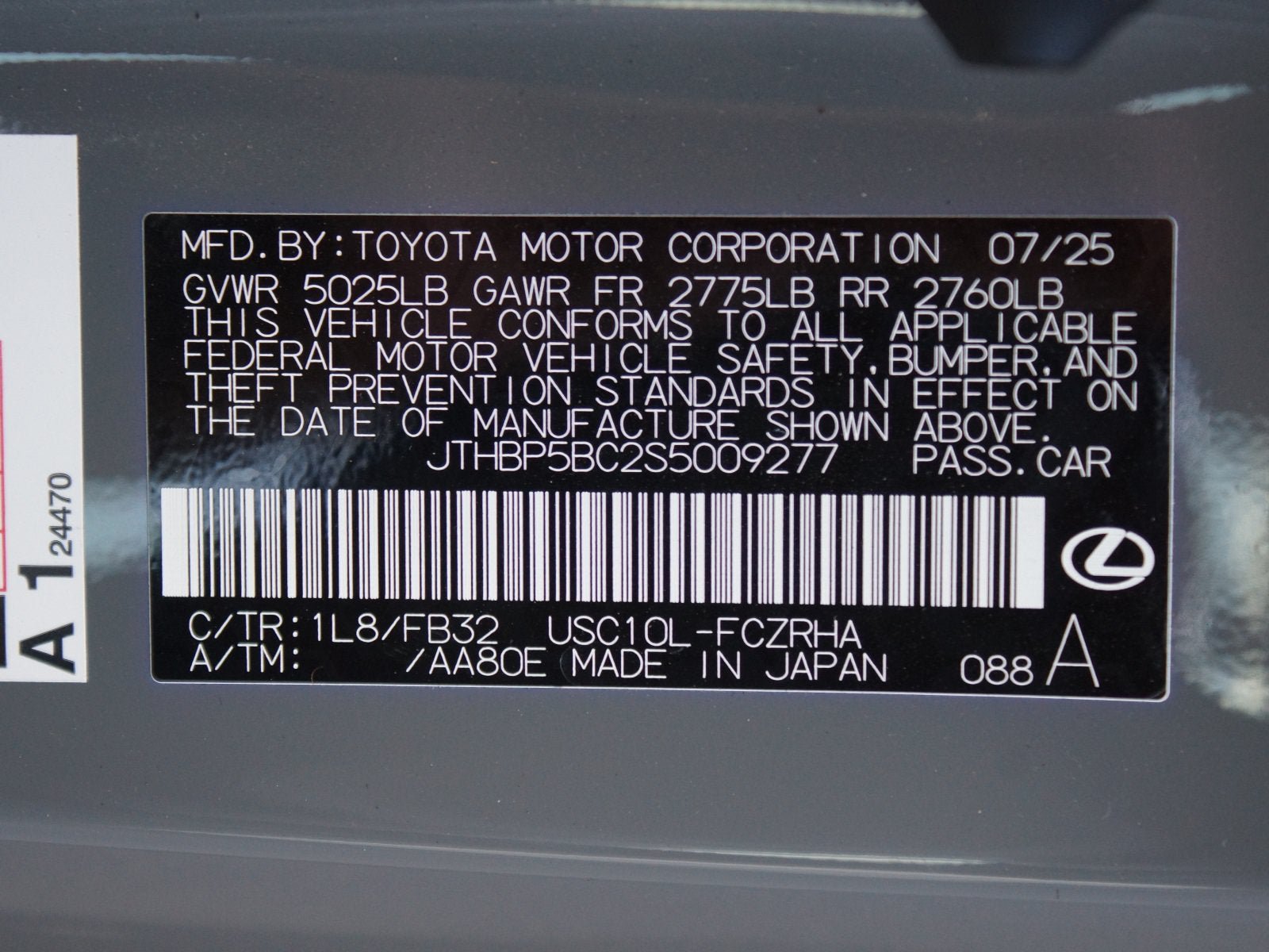 Used 2025 Lexus RC F Final Edition w/ Accessory Package RWD image 23