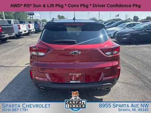 Used 2022 Chevrolet TrailBlazer RS w/ Sun and Liftgate Package AWD/4WD image 4