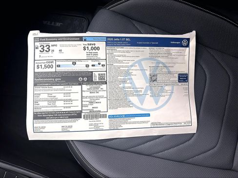New 2026 Volkswagen Jetta SEL FWD image 14