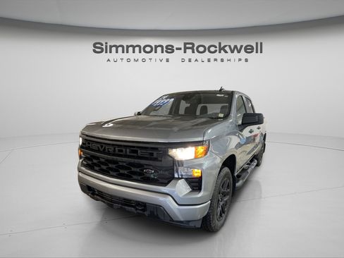 Used 2024 Chevrolet Silverado 1500 Custom w/ LPO, Dark Essentials Package image 1