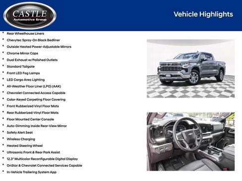 Used 2024 Chevrolet Silverado 1500 LTZ w/ LTZ Premium Package AWD/4WD image 19