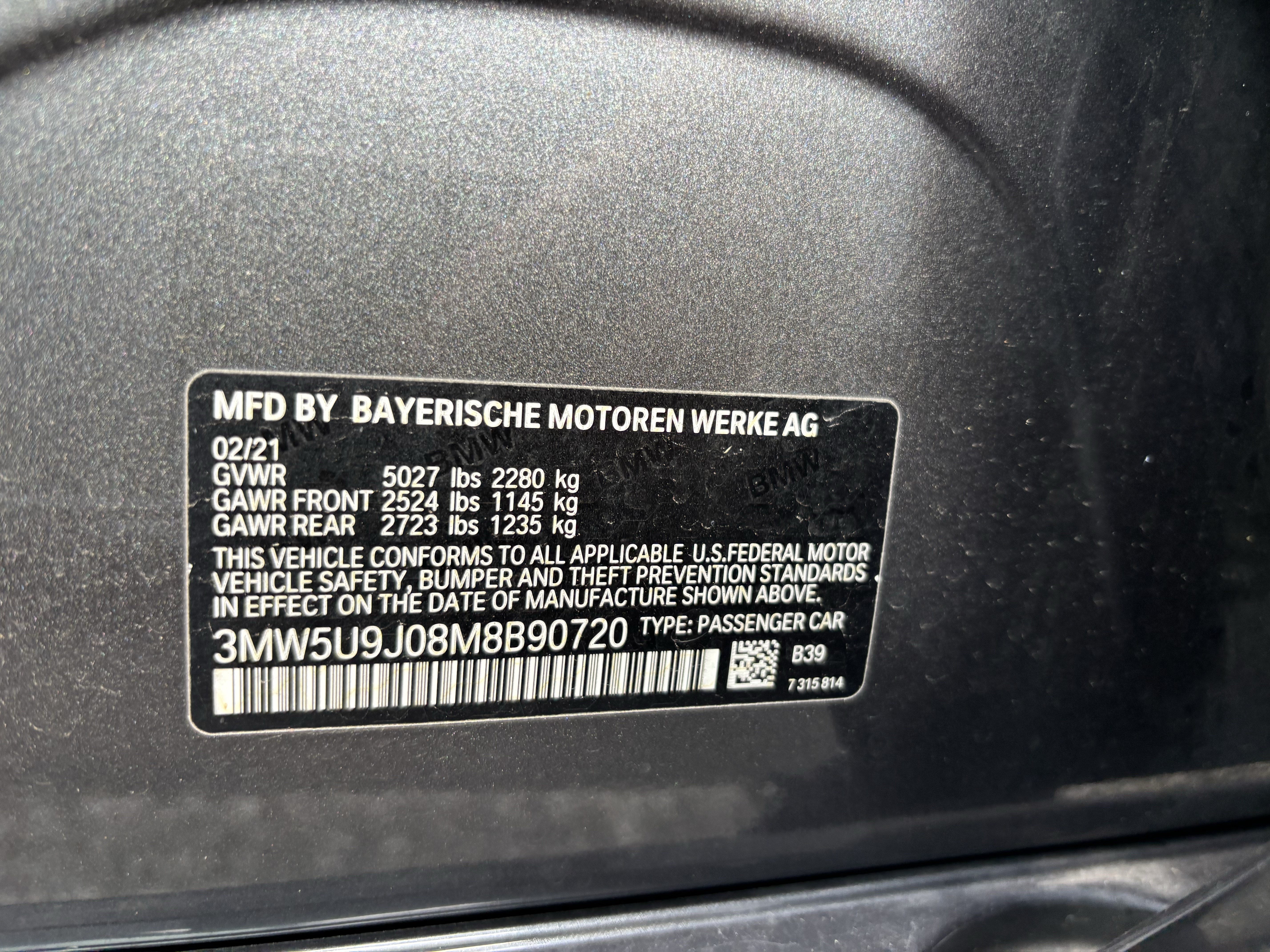 Used 2021 BMW M340i xDrive w/ Executive Package AWD/4WD image 38