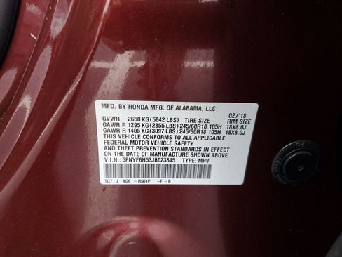 Used 2018 Honda Pilot EX-L image 42