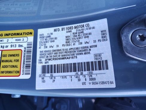 Used 2021 Ford Bronco Sport Badlands w/ Badlands Package image 24