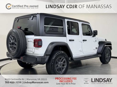Certified 2024 Jeep Wrangler Unlimited Sport AWD/4WD image 9