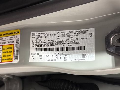 Used 2024 Ford Ranger XLT AWD/4WD image 29