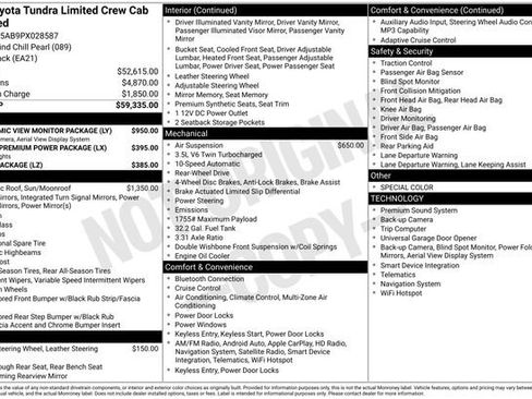 Used 2023 Toyota Tundra Limited image 11