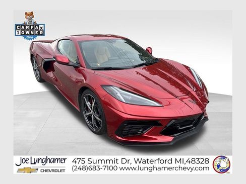 Certified 2022 Chevrolet Corvette Stingray Preferred Cpe RWD image 1