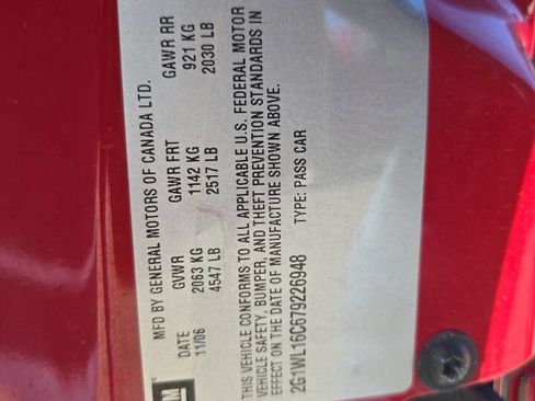 Used 2007 Chevrolet Monte Carlo SS w/ Convenience Package image 37