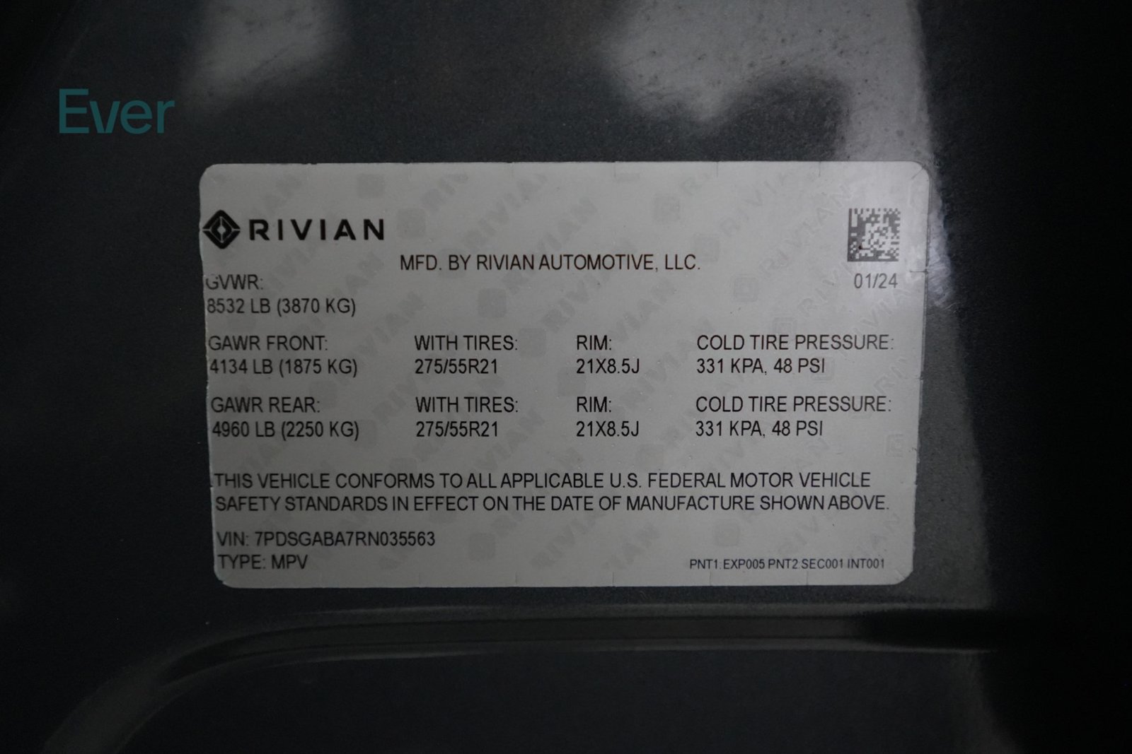 Used 2024 Rivian R1S Adventure Quad AWD/4WD image 29