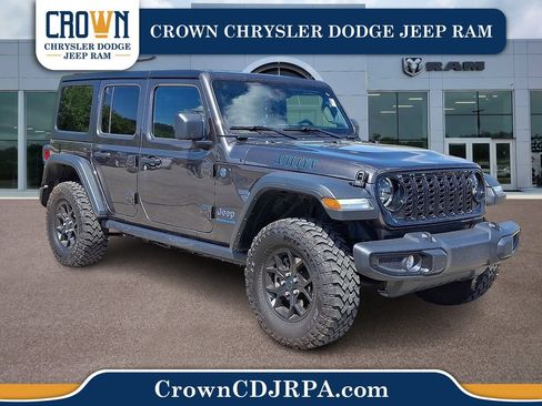 Used 2025 Jeep Wrangler Unlimited Sport S 4xe image 1