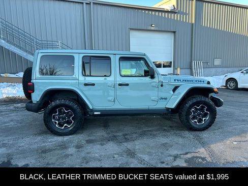 Used 2023 Jeep Wrangler Unlimited Rubicon 4xe w/ Cold Weather Group image 2