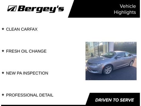 Used 2016 Chrysler 200 Limited w/ Convenience Group FWD image 3