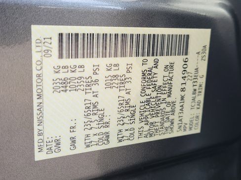 Used 2021 Nissan Rogue S image 34