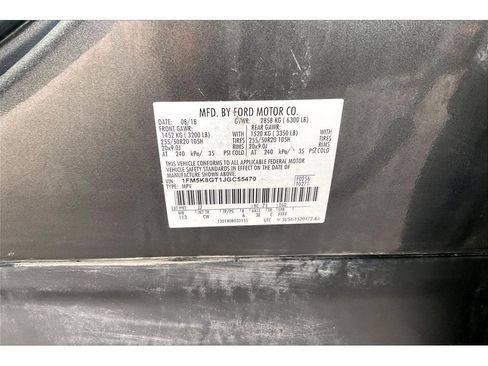 Used 2018 Ford Explorer Sport AWD/4WD image 35