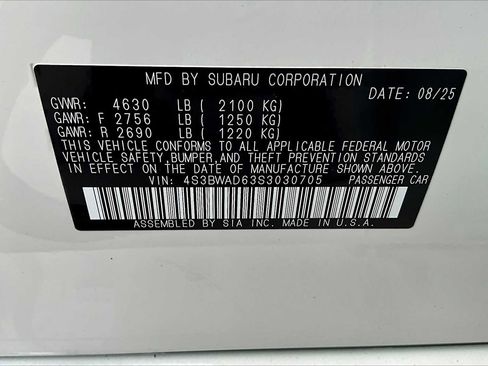 New 2025 Subaru Legacy Premium image 18