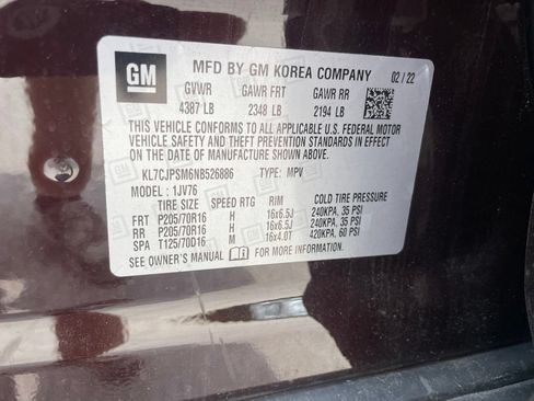 Used 2022 Chevrolet Trax LT AWD/4WD image 14