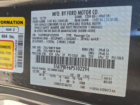 Used 2023 Ford Mustang GT Premium w/ Equipment Group 401A image 26