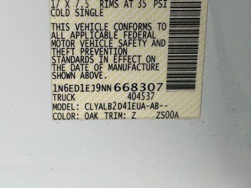 Used 2022 Nissan Frontier SV w/ Technology Package image 33