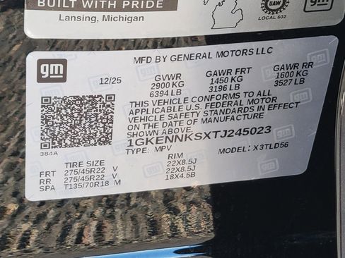 New 2026 GMC Acadia Elevation w/ Black Edition AWD/4WD image 13