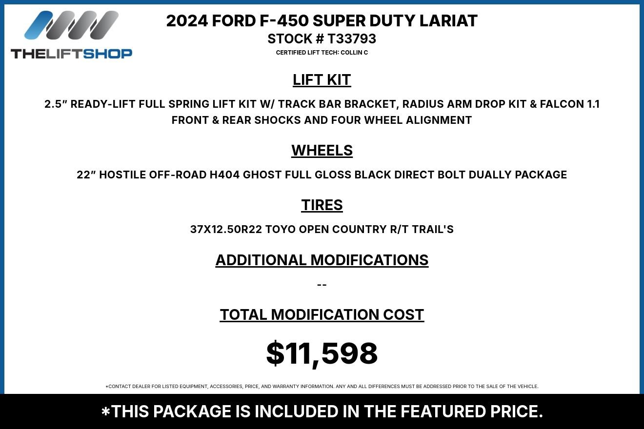 Used 2024 Ford F450 Lariat AWD/4WD image 2