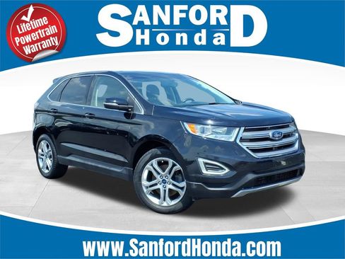 Used 2018 Ford Edge Titanium w/ Equipment Group 301A AWD/4WD image 1