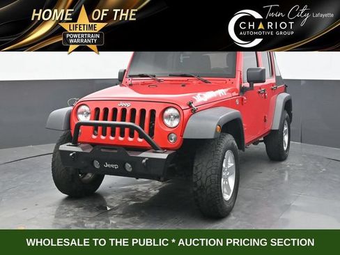 Used 2015 Jeep Wrangler Unlimited Sport w/ Quick Order Package 24S AWD/4WD image 1
