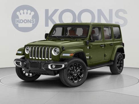 Used 2021 Jeep Wrangler Unlimited Sahara w/ Cold Weather Group AWD/4WD image 1