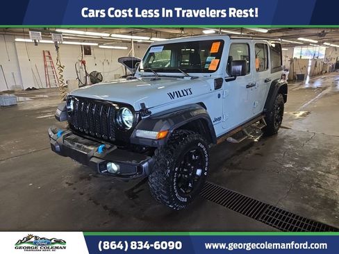 Used 2023 Jeep Wrangler Unlimited w/ Convenience Group AWD/4WD image 1