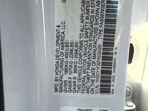 Certified 2023 Honda Accord EX image 28