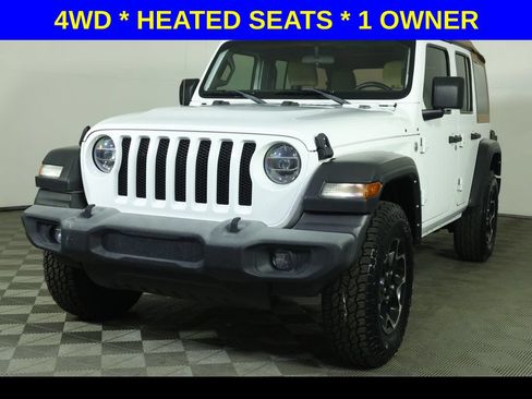 Used 2021 Jeep Wrangler Unlimited Sport AWD/4WD image 1