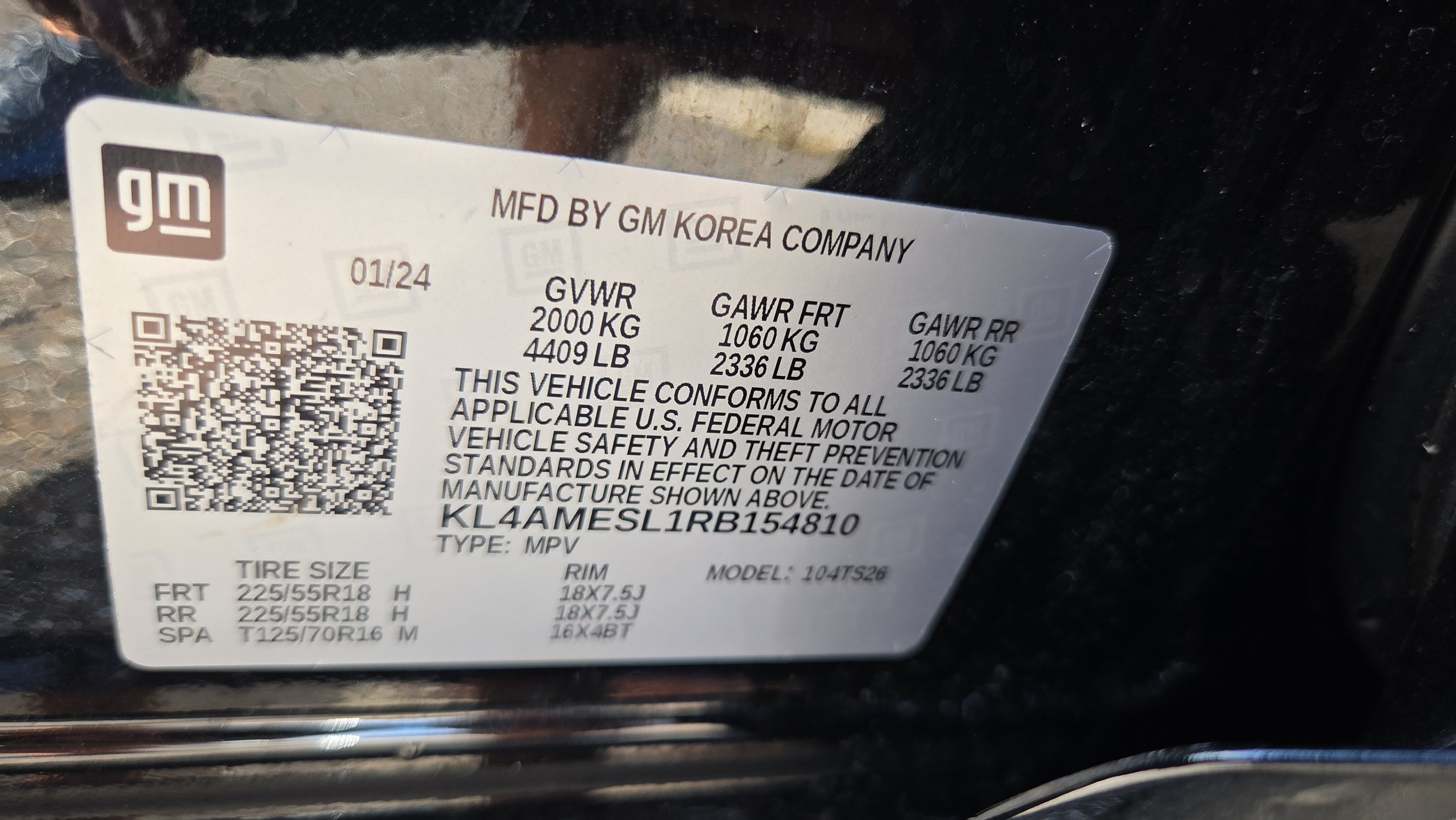 Certified 2024 Buick Encore GX Sport Touring AWD/4WD image 19