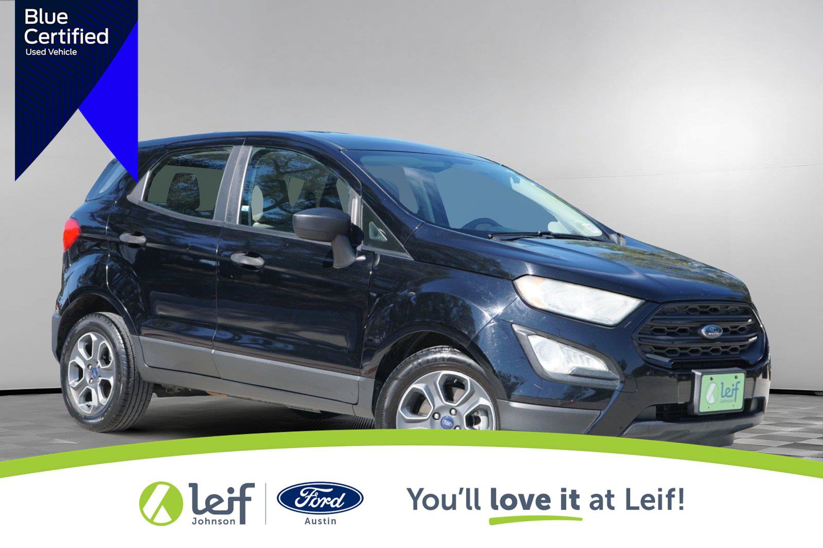 Certified 2020 Ford EcoSport S FWD image 1