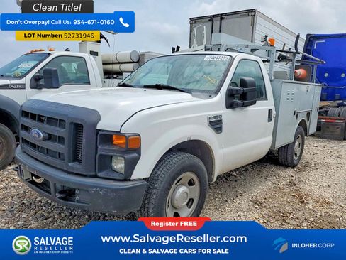 Used 2008 Ford F350 2WD Regular Cab Super Duty image 1