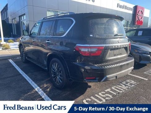 Certified 2023 Nissan Armada Platinum w/ Captain's Chairs Package image 4