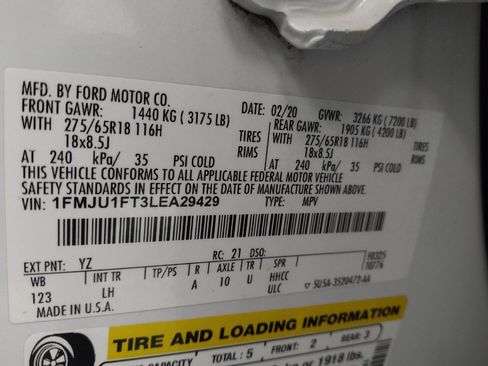 Used 2020 Ford Expedition XL RWD image 33