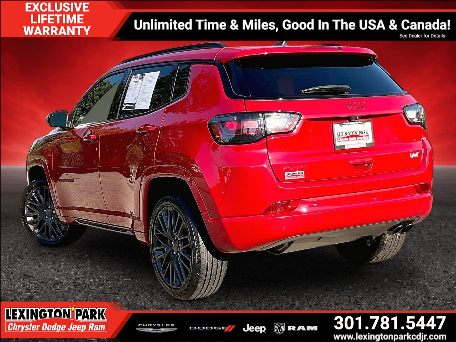 Used 2022 Jeep Compass Limited w/ (RED) Package AWD/4WD image 4