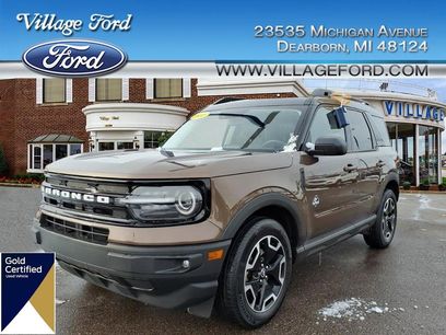 Certified 2022 Ford Bronco Sport Outer Banks