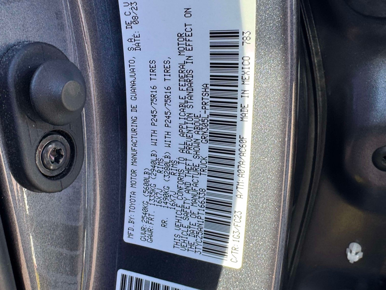 Certified 2023 Toyota Tacoma SR5 AWD/4WD image 28