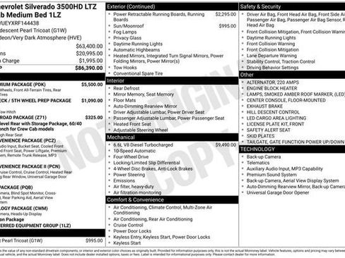 Used 2024 Chevrolet Silverado 3500 LTZ w/ LTZ Premium Package image 33