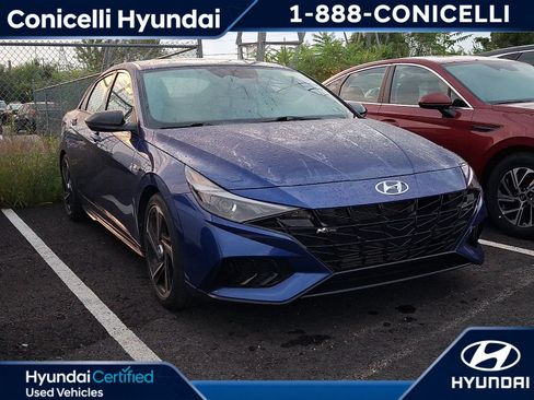 Certified 2023 Hyundai Elantra N Line FWD image 1