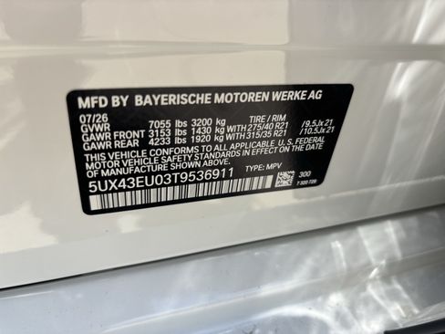 New 2026 BMW X5 xDrive50e w/ M Sport Package AWD/4WD image 37