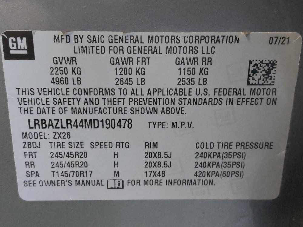 Used 2021 Buick Envision Preferred FWD image 33