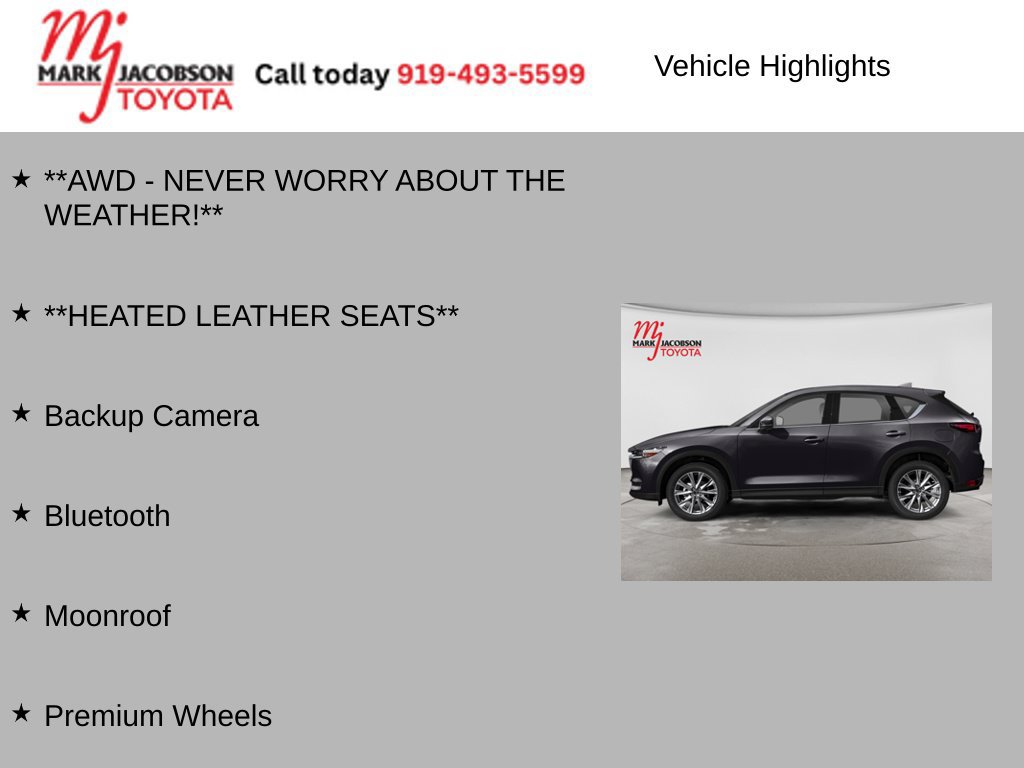 Used 2020 MAZDA CX-5 Grand Touring AWD/4WD image 5