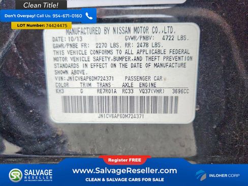 Used 2013 INFINITI G37 Journey w/ Premium Pkg image 16