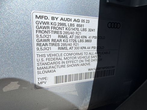 Certified 2023 Audi Q7 3.0T Premium Plus w/ Premium Plus Package AWD/4WD image 14