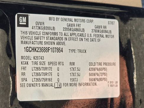 Used 2008 Chevrolet Silverado 2500 LTZ w/ Safety Package image 23