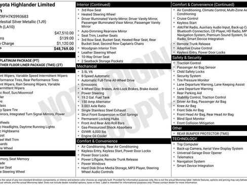 Used 2019 Toyota Highlander Limited Platinum image 23