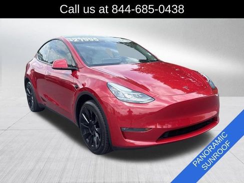 Used 2020 Tesla Model Y Long Range AWD/4WD image 3