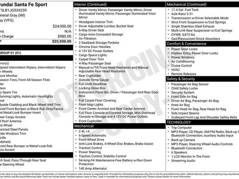 Used 2018 Hyundai Santa Fe Sport FWD image 3